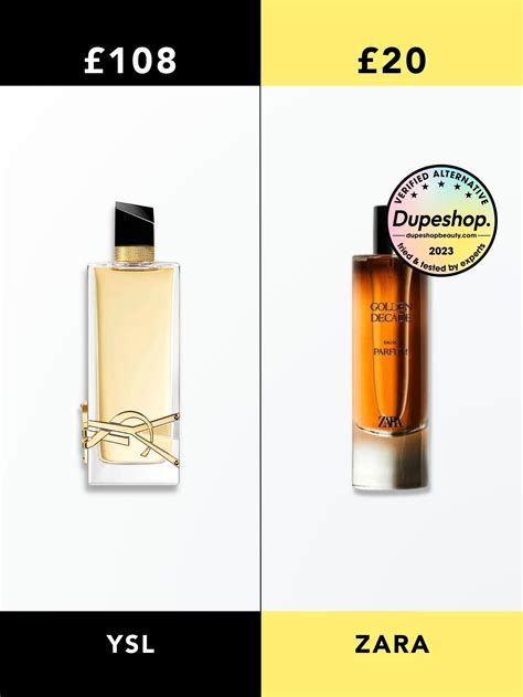 zara perfume dupe for ysl libre